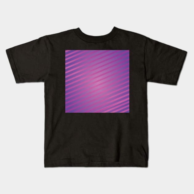 Purple Love Kids T-Shirt by HalamoDesigns